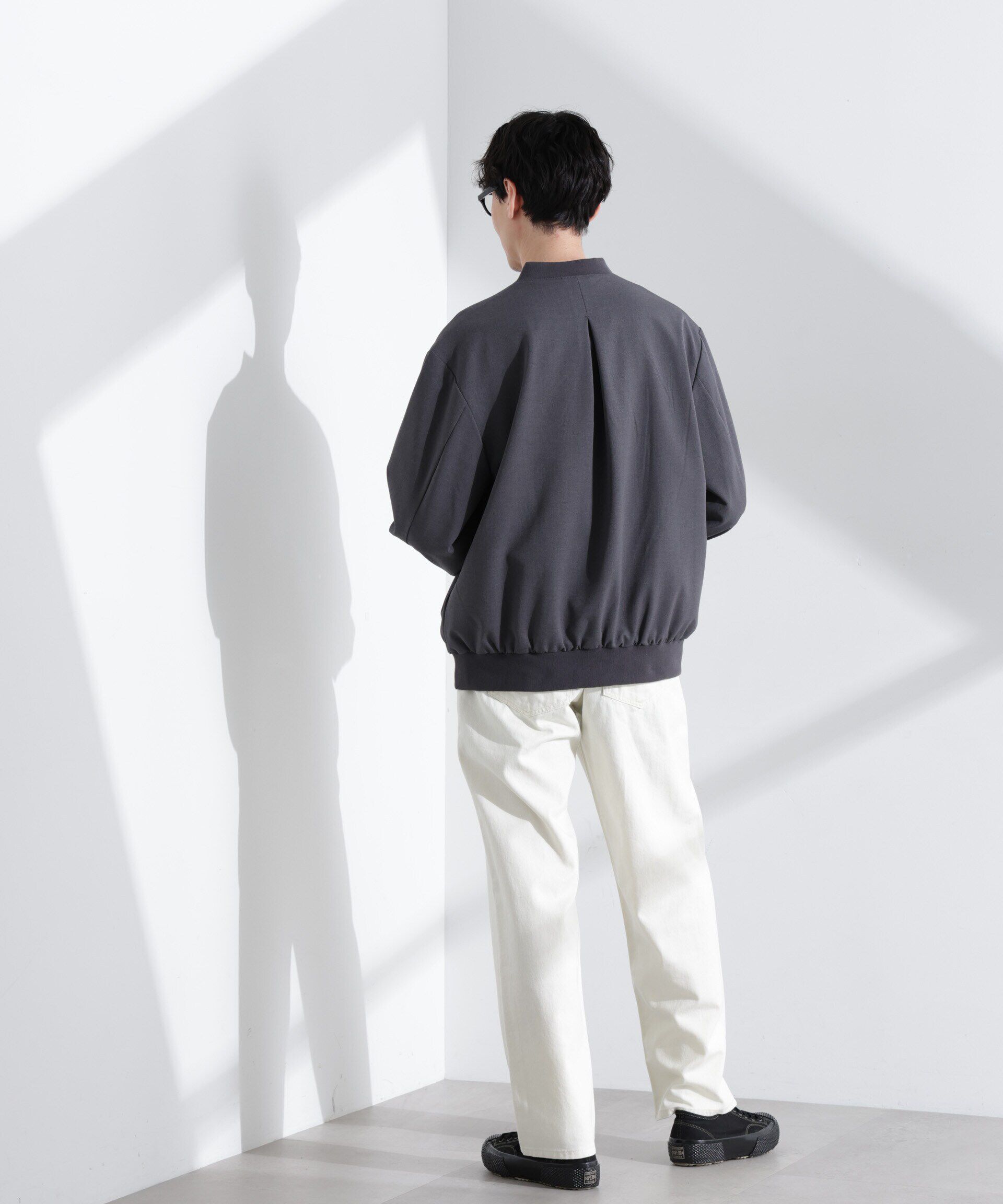 nano･universe「TRインタックMA-1」|ブルゾン・スタジャン|