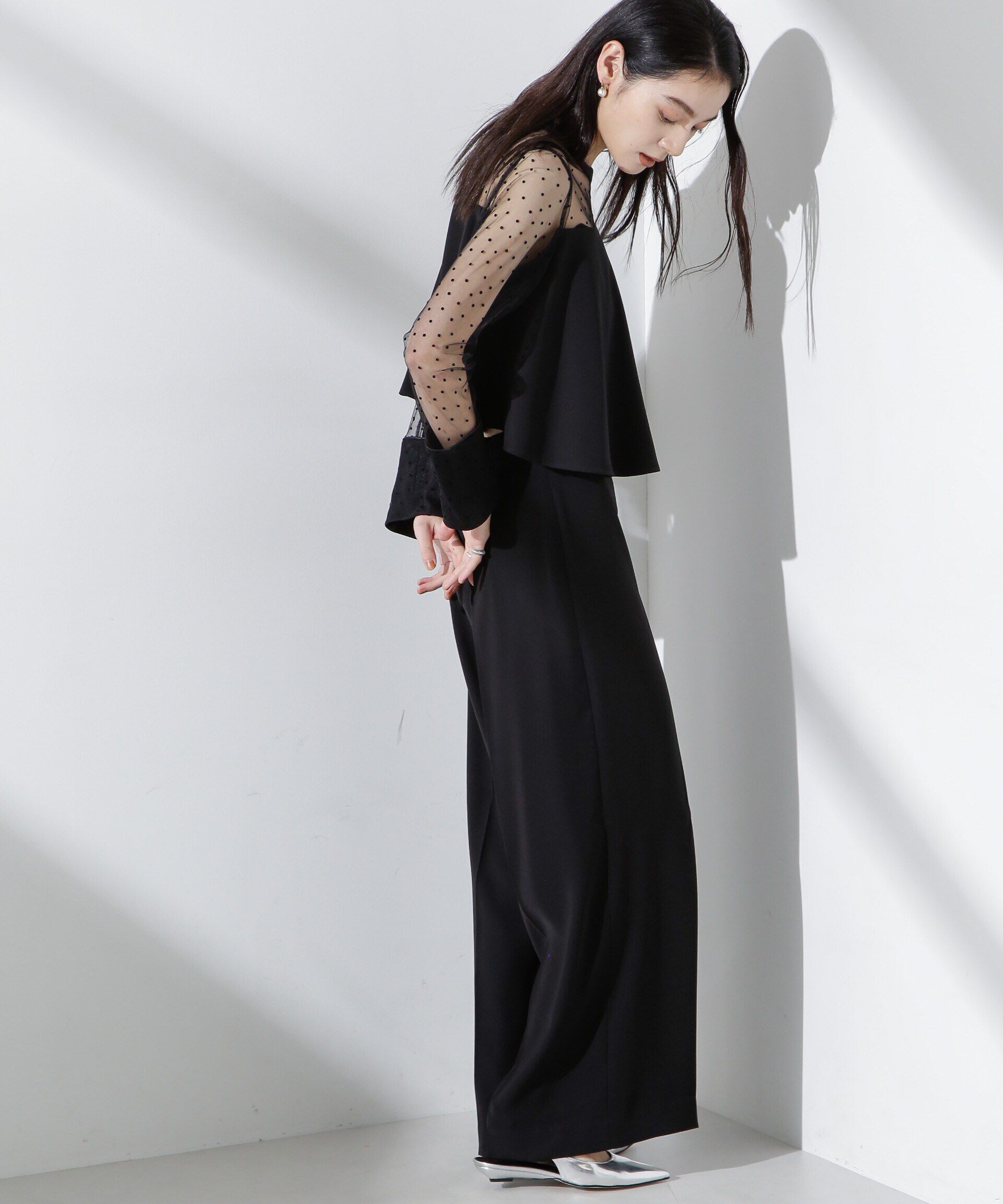 nano･universe「フロッキードットチュールセットアップ」|ワンピース|