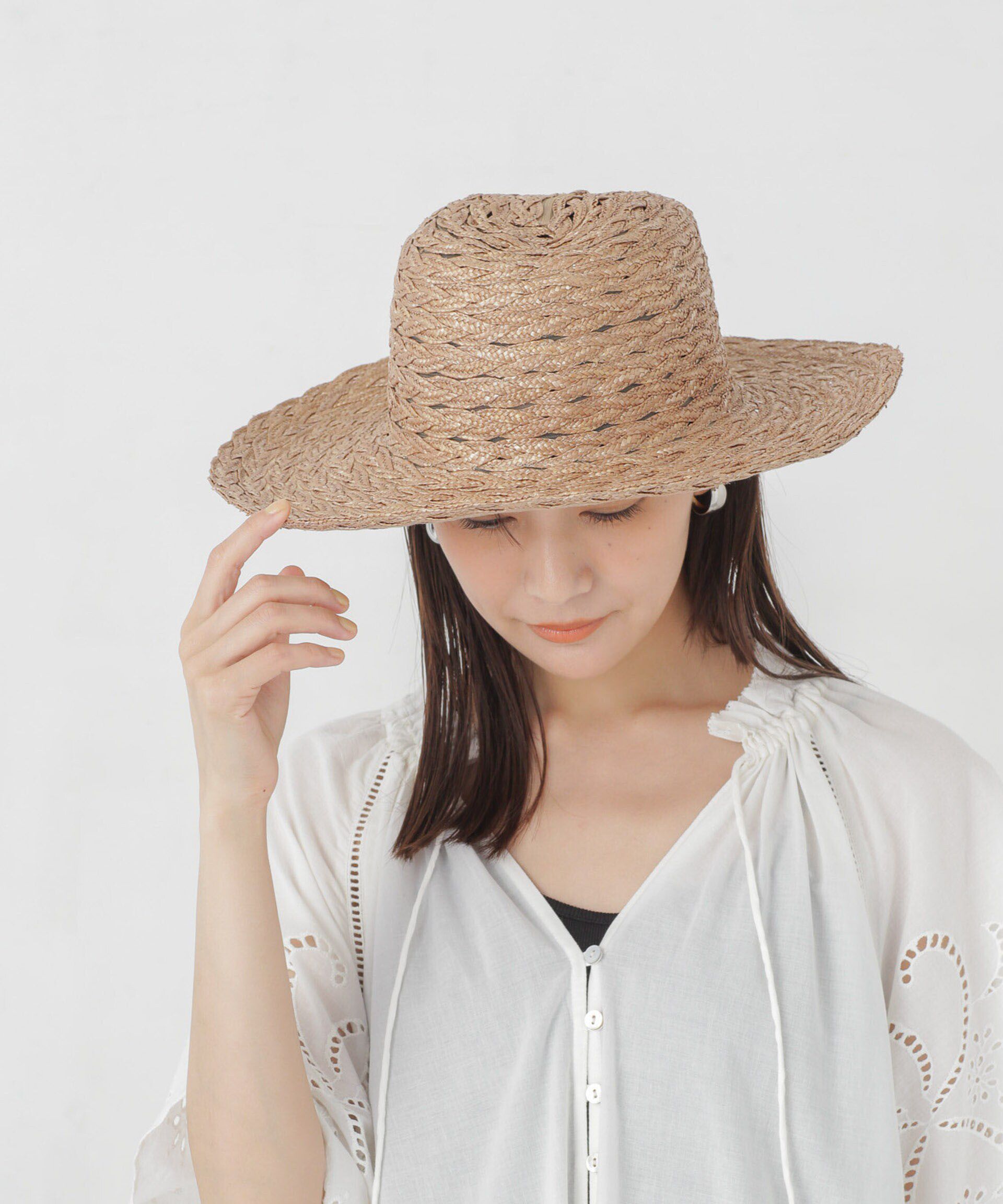 nano･universe「La Maison de Lyllis/AMISCHE アーミッシュ」|キャップ・キャスケット|ブラウン