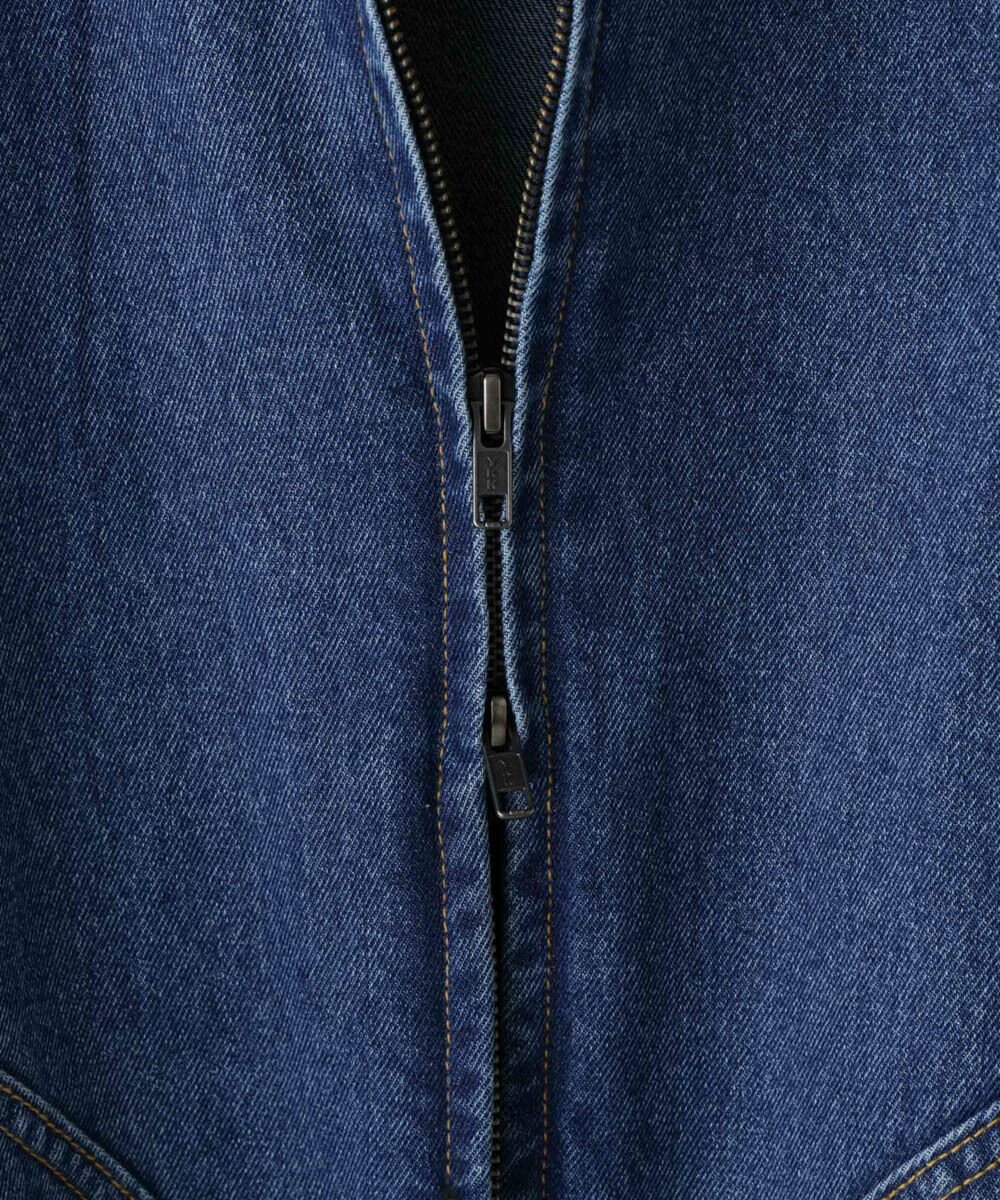 nano･universe「「HOTEL PALACE」オテルパラス 11.5ozバイオブリーチデニムブルゾン」|ブルゾン・スタジャン|