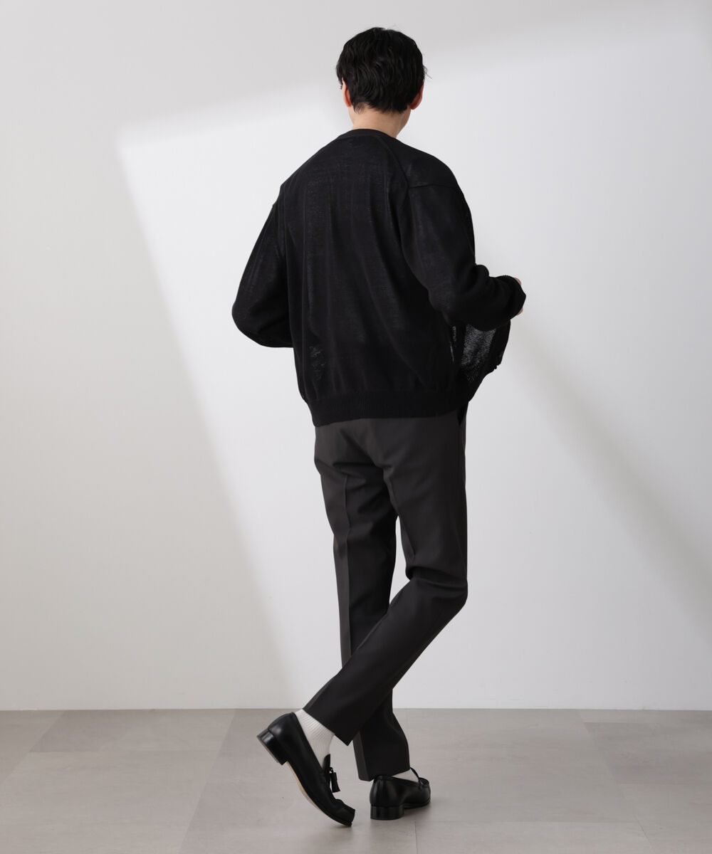 nano･universe「｢SOIGNE｣ECOPET(R)&times;AERO ツイルストレッチスラックス」|チノ|