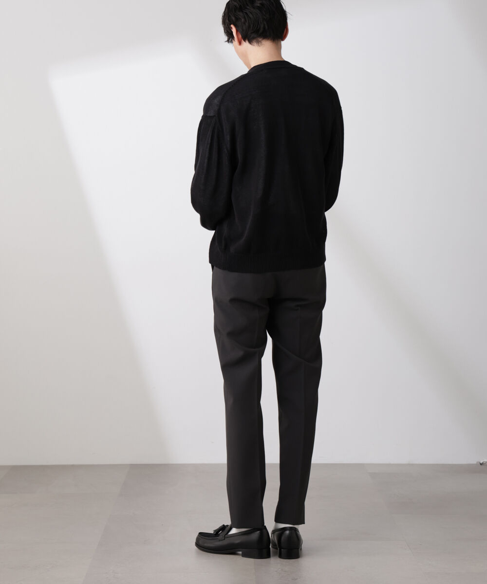 nano･universe「｢SOIGNE｣ECOPET(R)&times;AERO ツイルストレッチスラックス」|チノ|