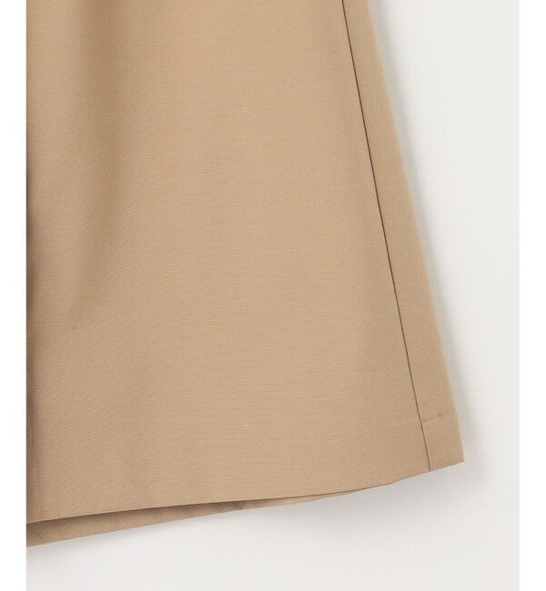 組曲「【ベルト付】リネン混オックスストレッチ キュロットパンツ」|キュロット|