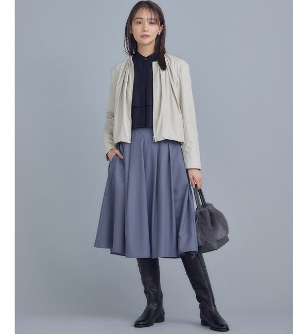 組曲「レザーライクライト ブルゾン」|ブルゾン・スタジャン|