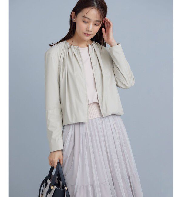 組曲「レザーライクライト ブルゾン」|ブルゾン・スタジャン|