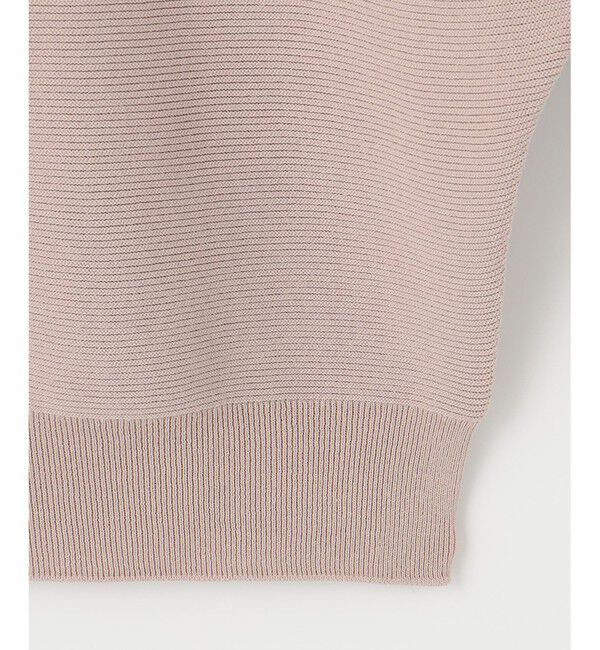 自由区「【洗える】コットンストレッチホールガーメント プルオーバーニット」|ニット・セーター|