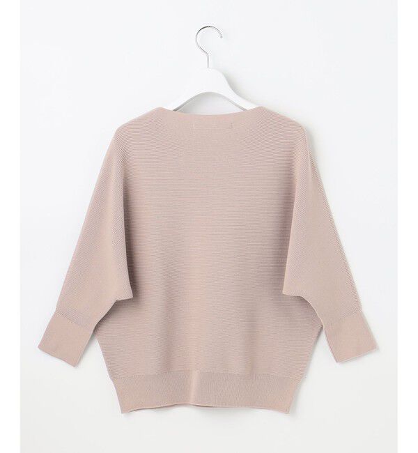 自由区「【洗える】コットンストレッチホールガーメント プルオーバーニット」|ニット・セーター|