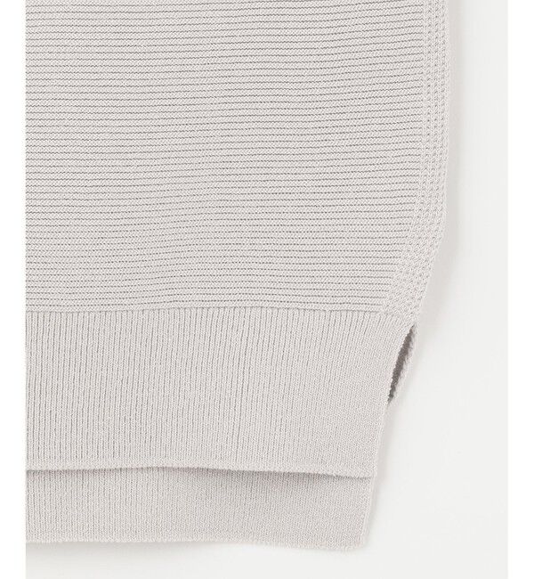 自由区「【洗える/シーズンレス】コットンストレッチホールガーメント ニットベスト」|ベスト・ジレ|