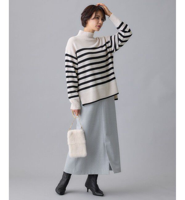 自由区「ウールサキソニー スカート」|スカート|