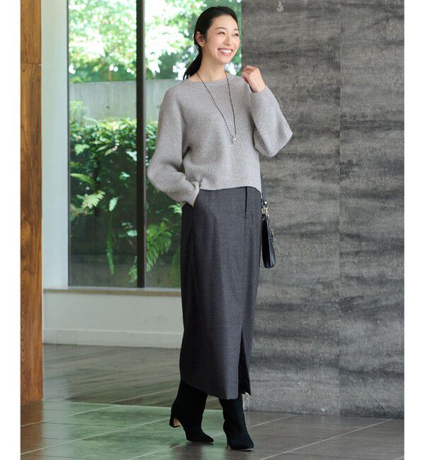自由区「ウールサキソニー スカート」|スカート|