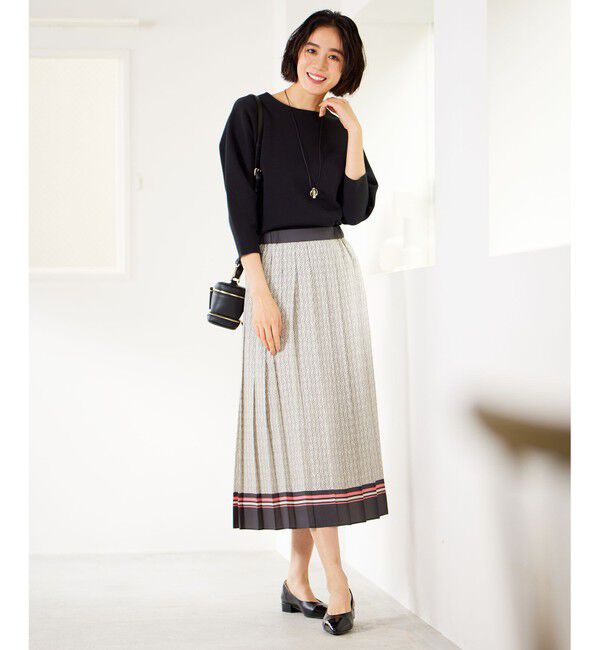 自由区「【WEB限定カラーあり・洗える】ドライコットンハイゲージプルオーバー ニット」|ニット・セーター|