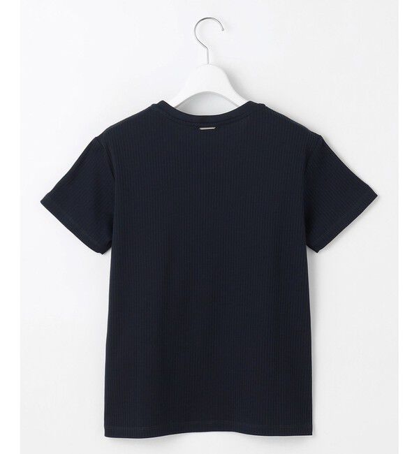 自由区「【ドラマ「明日はもっと いい日になる」着用】ソフトリブ Tシャツ」|Tシャツ・カットソー|