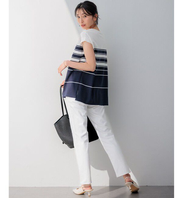 23区「【CLASSY.6月号掲載】23区DENIM ボーイフィット パンツ」|デニム|