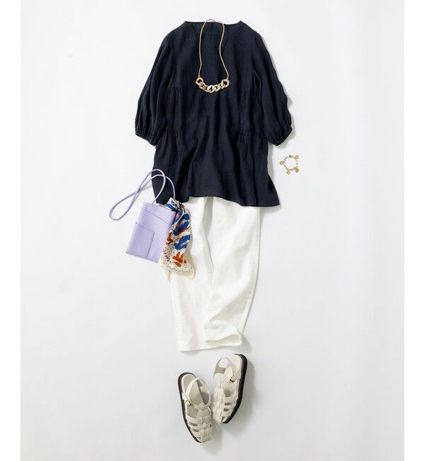 23区「【CLASSY.6月号掲載】23区DENIM ボーイフィット パンツ」|デニム|