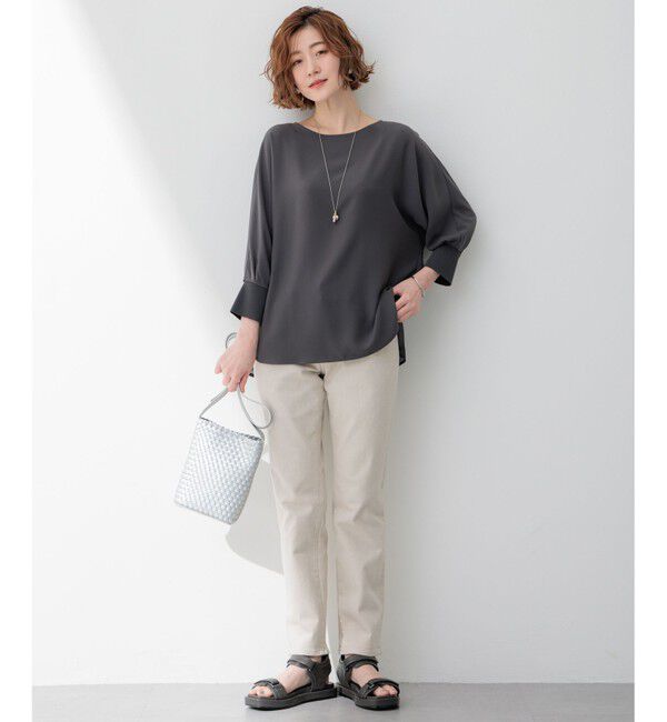 23区「【CLASSY.6月号掲載】23区DENIM ボーイフィット パンツ」|デニム|