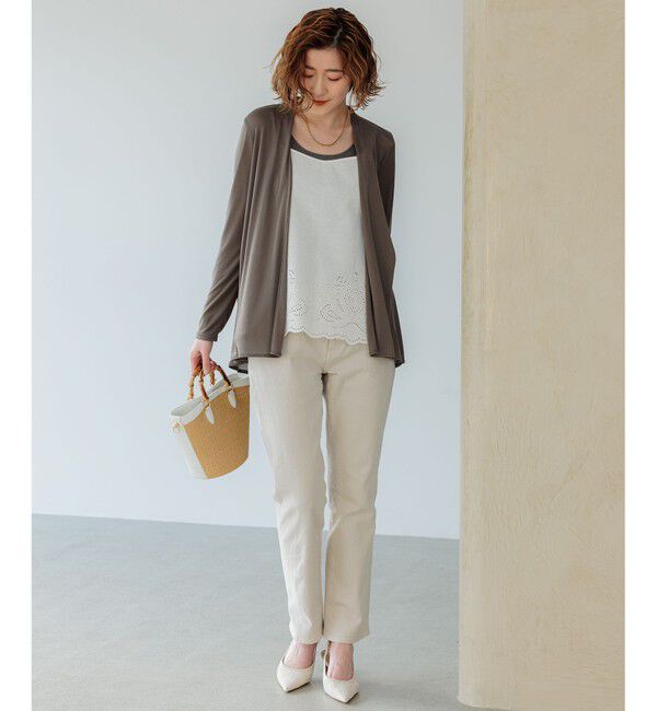 23区「【CLASSY.6月号掲載】23区DENIM ボーイフィット パンツ」|デニム|