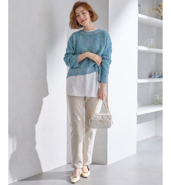 23区「【CLASSY.6月号掲載】23区DENIM ボーイフィット パンツ」|デニム|