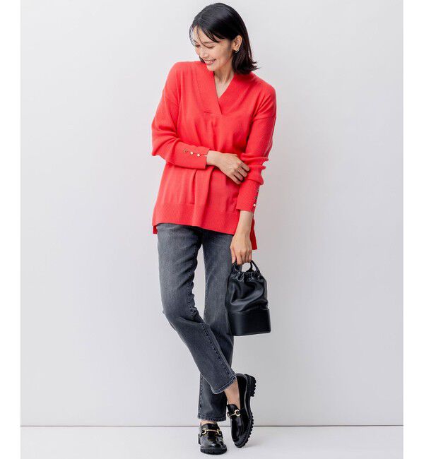 23区「【CLASSY.6月号掲載】23区DENIM ボーイフィット パンツ」|デニム|