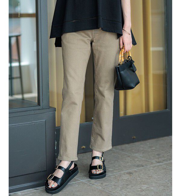 23区「【CLASSY.6月号掲載】23区DENIM ボーイフィット パンツ」|デニム|[WEB限定]ｶｰｷ