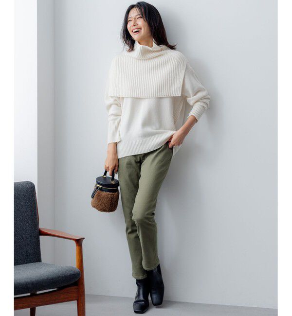 23区「【CLASSY.6月号掲載】23区DENIM ボーイフィット パンツ」|デニム|