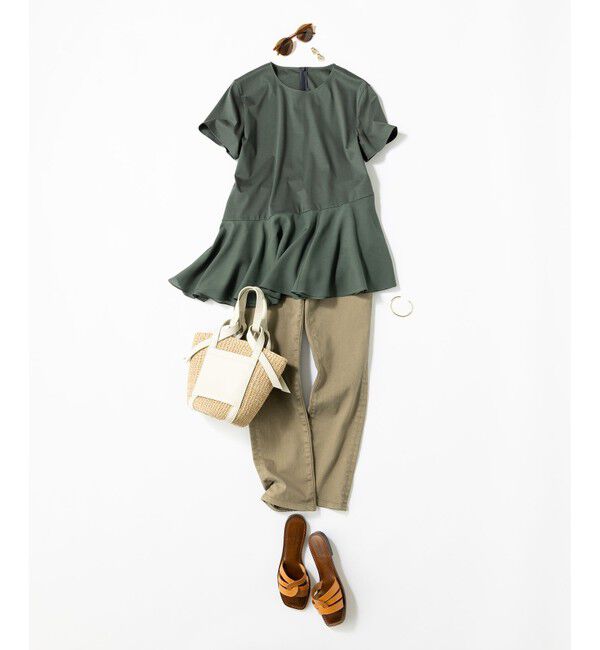 23区「【CLASSY.6月号掲載】23区DENIM ボーイフィット パンツ」|デニム|