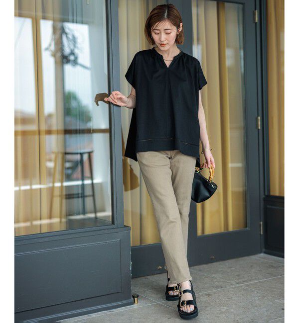 23区「【CLASSY.6月号掲載】23区DENIM ボーイフィット パンツ」|デニム|