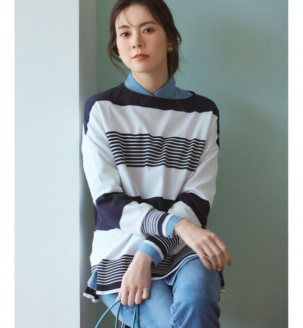 23区「【CLASSY.6月号掲載】23区DENIM ボーイフィット パンツ」|デニム|