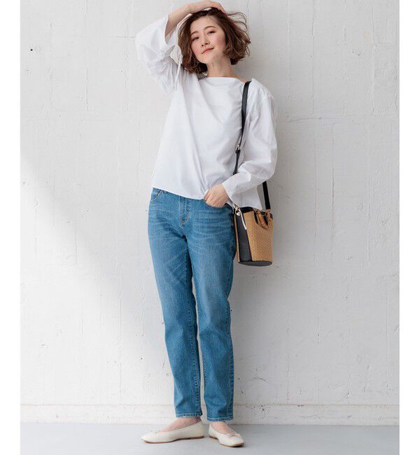 23区「【CLASSY.6月号掲載】23区DENIM ボーイフィット パンツ」|デニム|