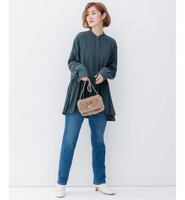 23区「【CLASSY.6月号掲載】23区DENIM ボーイフィット パンツ」|デニム|