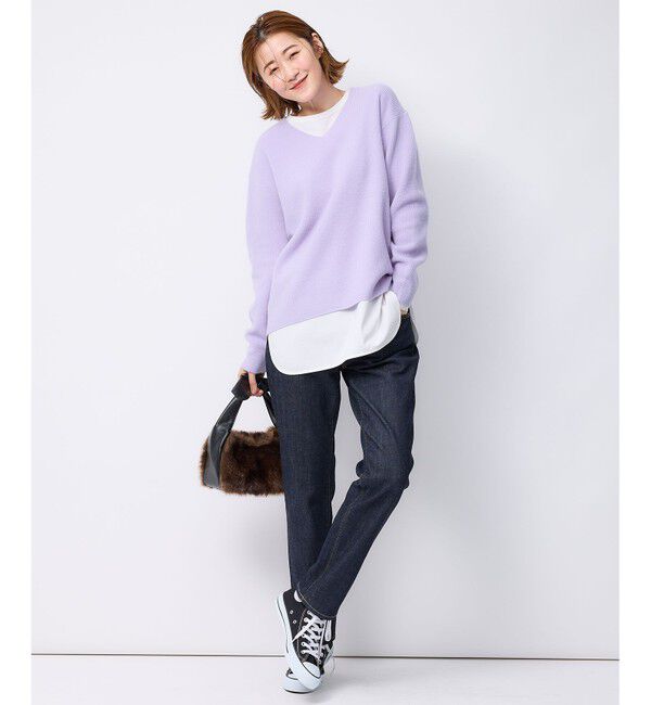 23区「【CLASSY.6月号掲載】23区DENIM ボーイフィット パンツ」|デニム|