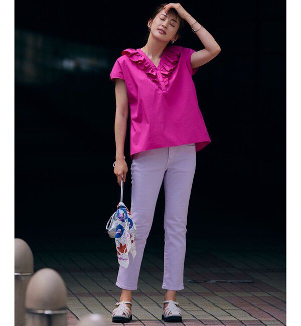 23区「【CLASSY.6月号掲載】23区DENIM ボーイフィット パンツ」|デニム|