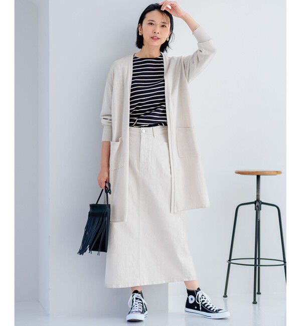 23区「【Oggi4月号掲載/洗える】23区DENIM ストレッチ デニムスカート」|スカート|