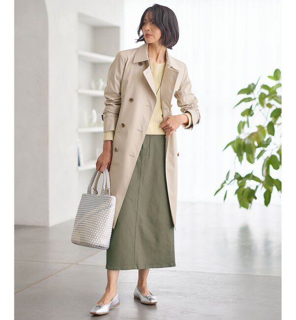 23区「【Oggi4月号掲載/洗える】23区DENIM ストレッチ デニムスカート」|スカート|