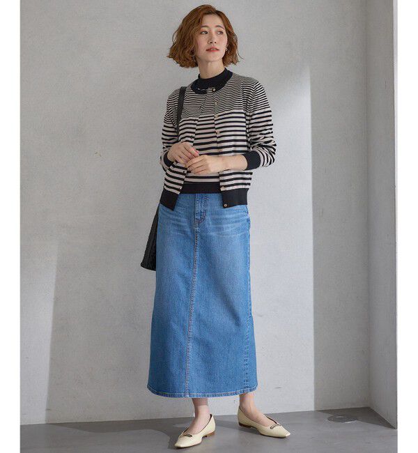 23区「【Oggi4月号掲載/洗える】23区DENIM ストレッチ デニムスカート」|スカート|