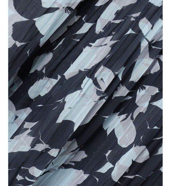 23区「【洗える】Ratti シャドーフラワープリント スカート」|スカート|