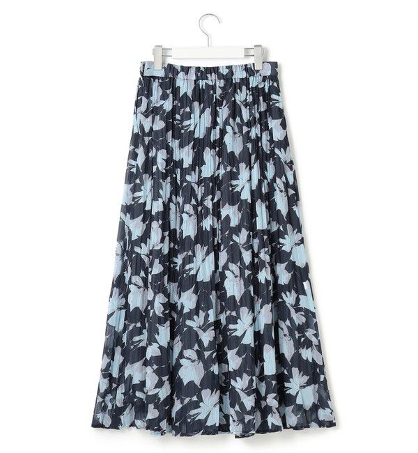 23区「【洗える】Ratti シャドーフラワープリント スカート」|スカート|