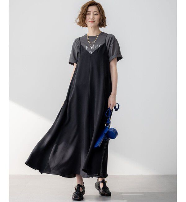 23区「カラーストーン コイン ネックレス」|ネックレス|