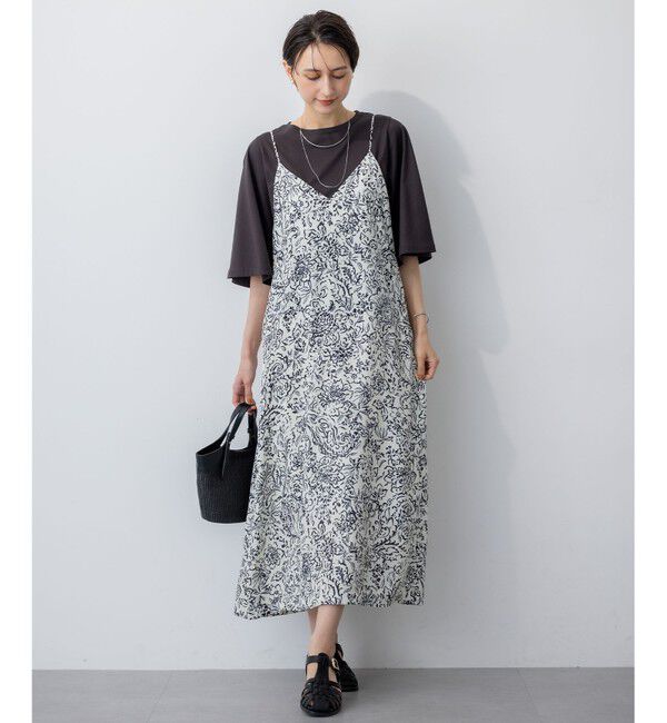 23区「【洗える】ハイエンド フレアスリーブ Tシャツ」|Tシャツ・カットソー|