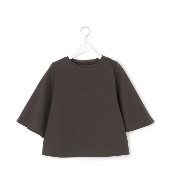 23区「【洗える】ハイエンド フレアスリーブ Tシャツ」|Tシャツ・カットソー|