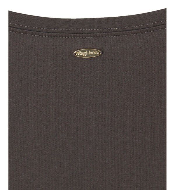 23区「【洗える】ハイエンド フレアスリーブ Tシャツ」|Tシャツ・カットソー|