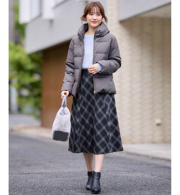 ANY SIS「【洗える】ベルトポイントフレア スカート」|スカート|