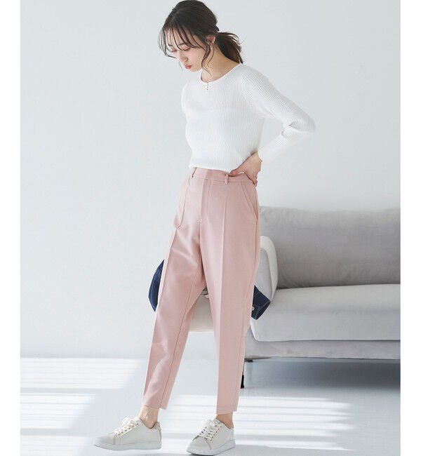 ANY SIS「【洗える】褒めらレディテーパード パンツ」|その他|