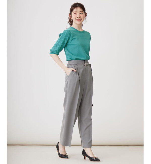 ANY SIS「【洗える】ドライオックスタック ワイドパンツ」|その他|