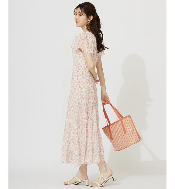 any SiS「【洗える】ニュアンスピーチ ワンピース」|ワンピース|