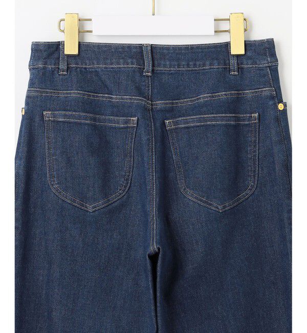 any SiS「【洗える】セミワイド デニムパンツ」|デニム|