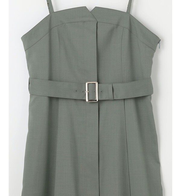 any SiS「【2SET】ビスチェワンピース&times;シアーラッセルプルオーバーセット」|ワンピース|