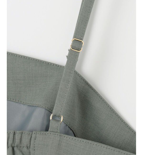 any SiS「【2SET】ビスチェワンピース&times;シアーラッセルプルオーバーセット」|ワンピース|