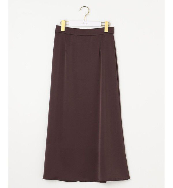 any SiS「【洗える】ダルサテンナロー スカート」|スカート|