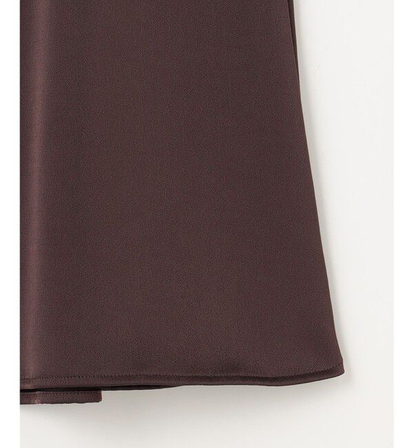 any SiS「【洗える】ダルサテンナロー スカート」|スカート|