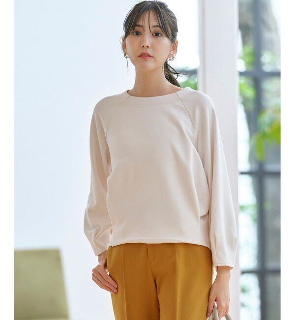 ANY SIS「【洗える】ダンボール プルオーバー」|Tシャツ・カットソー|アイボリー